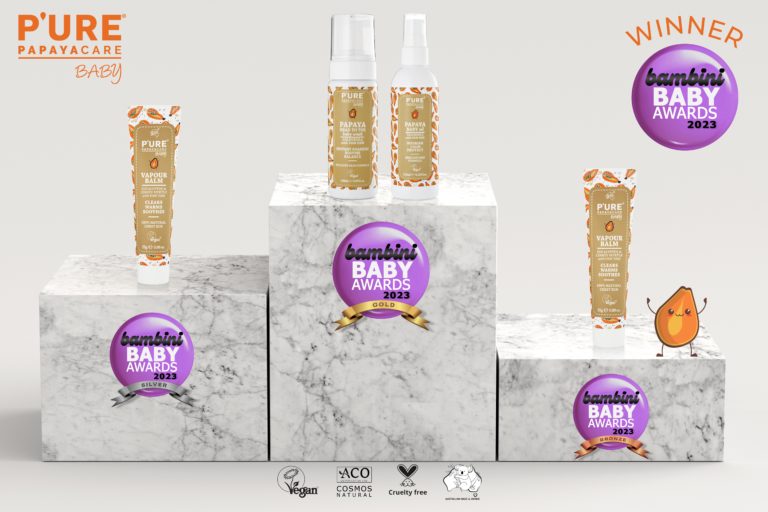 P’URE Papayacare Wins Global Bambini Baby Awards